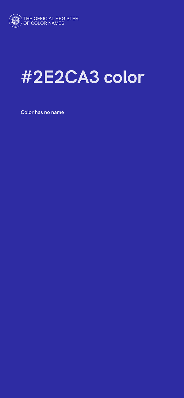#2E2CA3 color image