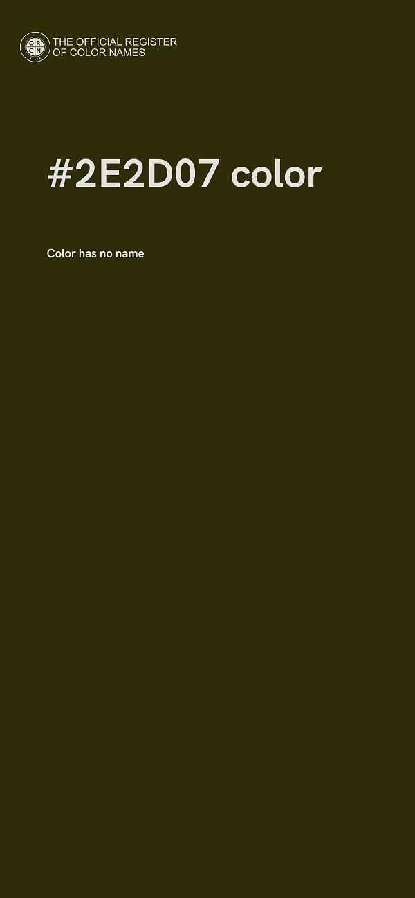 #2E2D07 color image