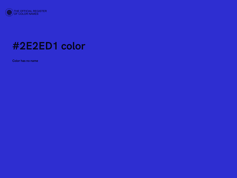 #2E2ED1 color image