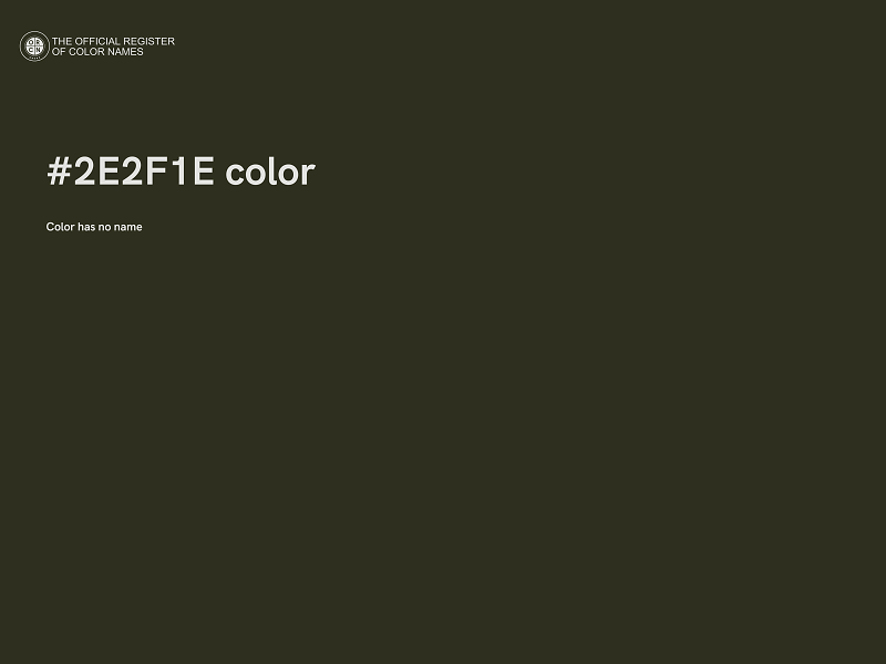 #2E2F1E color image