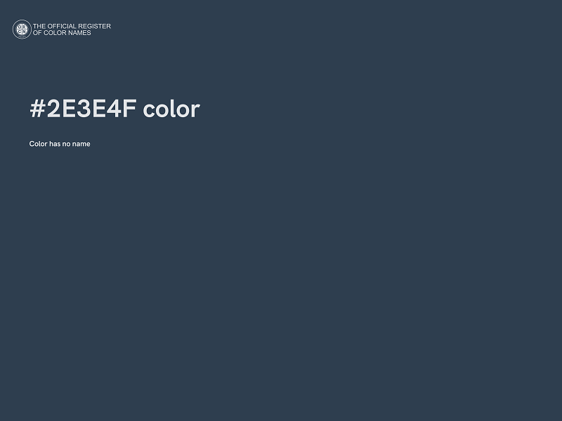 #2E3E4F color image