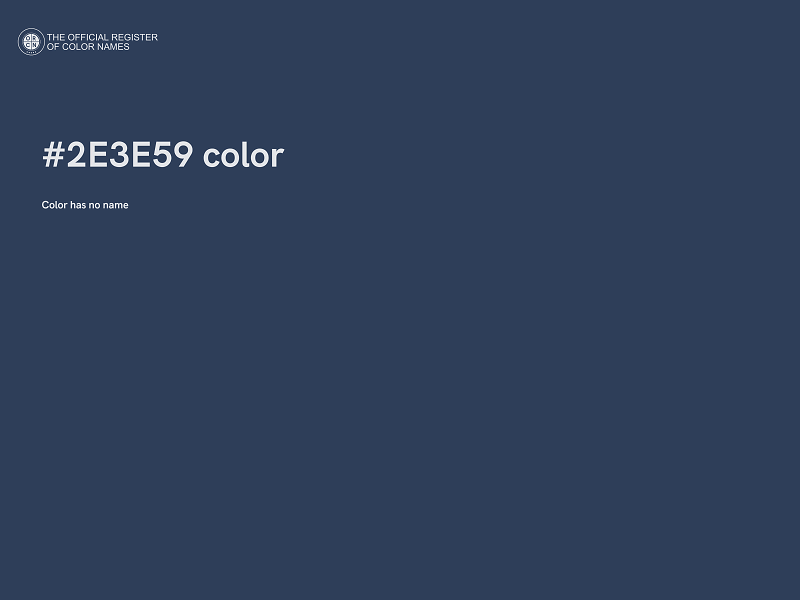 #2E3E59 color image