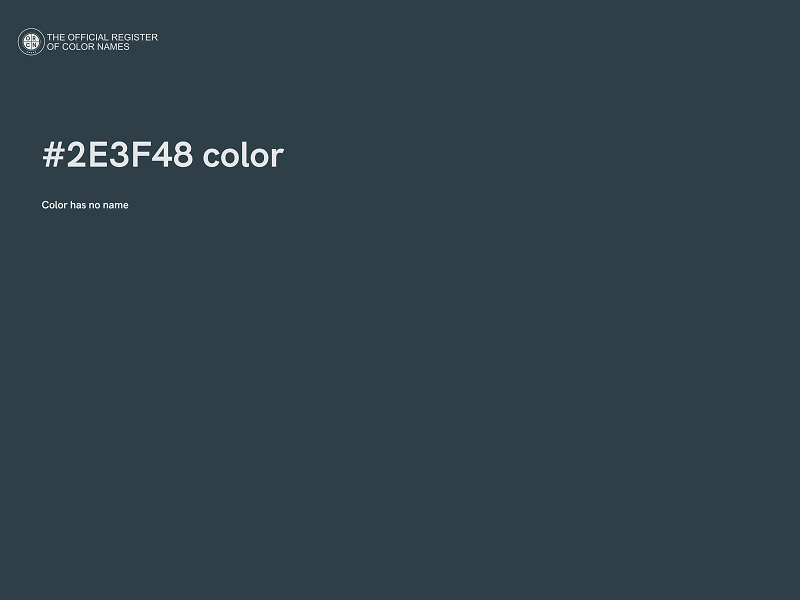 #2E3F48 color image