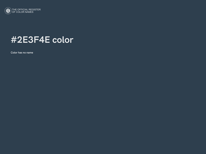 #2E3F4E color image