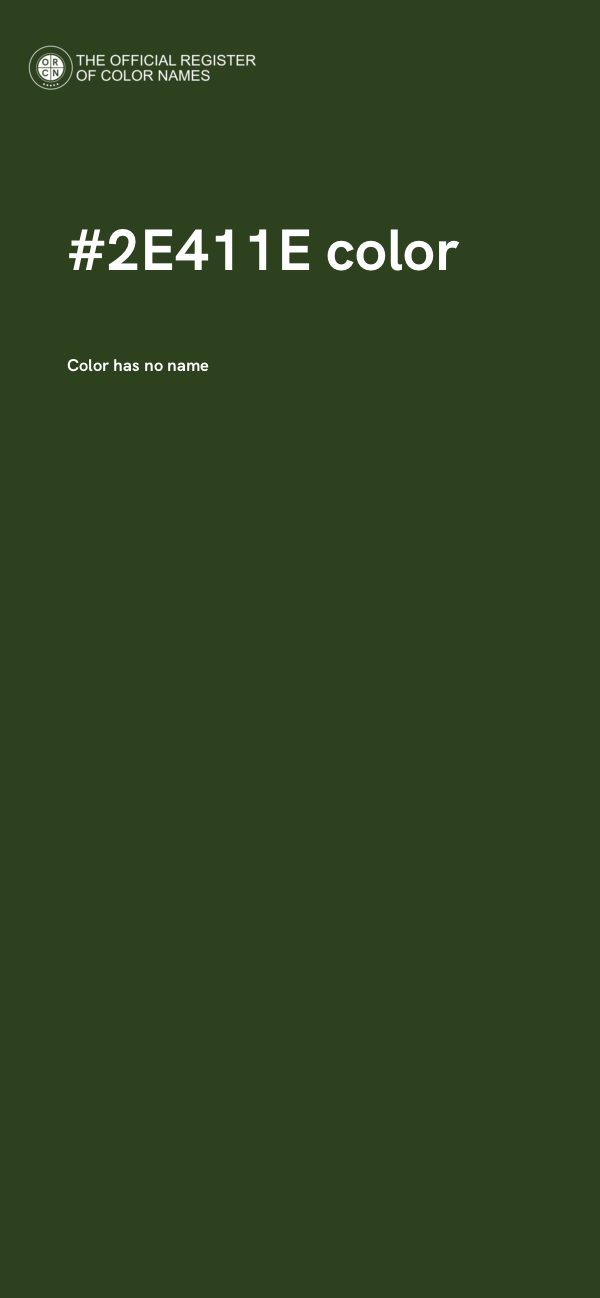 #2E411E color image