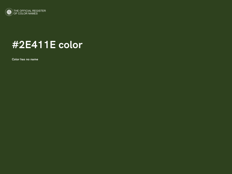 #2E411E color image