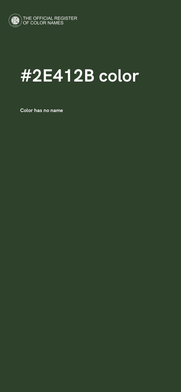 #2E412B color image