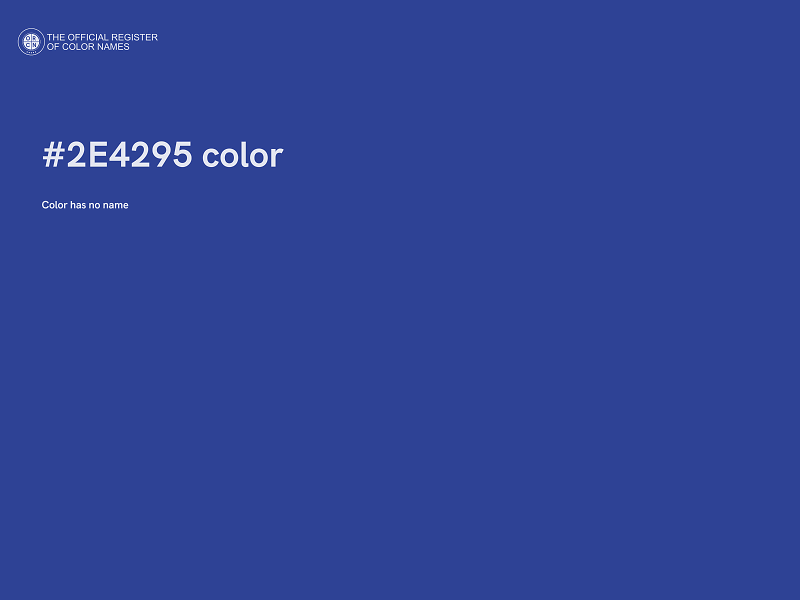 #2E4295 color image