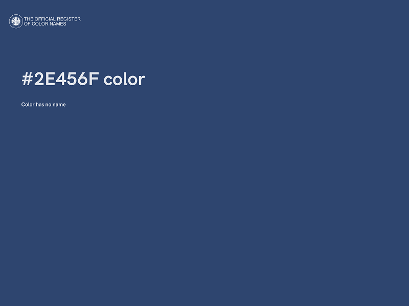 #2E456F color image