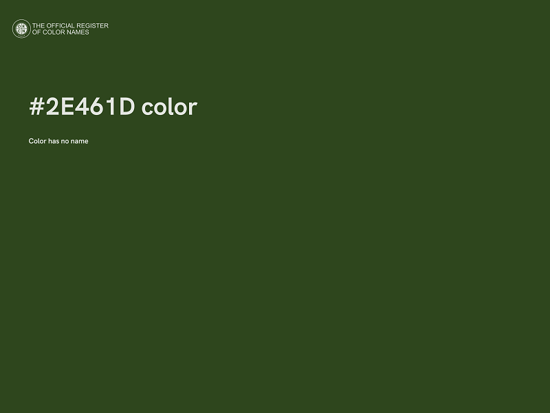 #2E461D color image