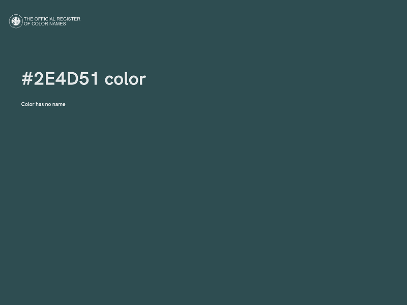#2E4D51 color image