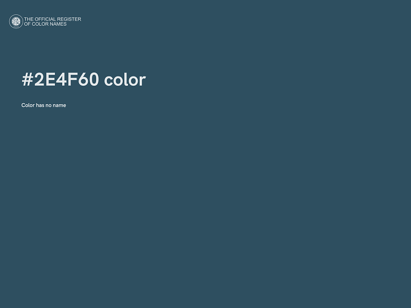 #2E4F60 color image