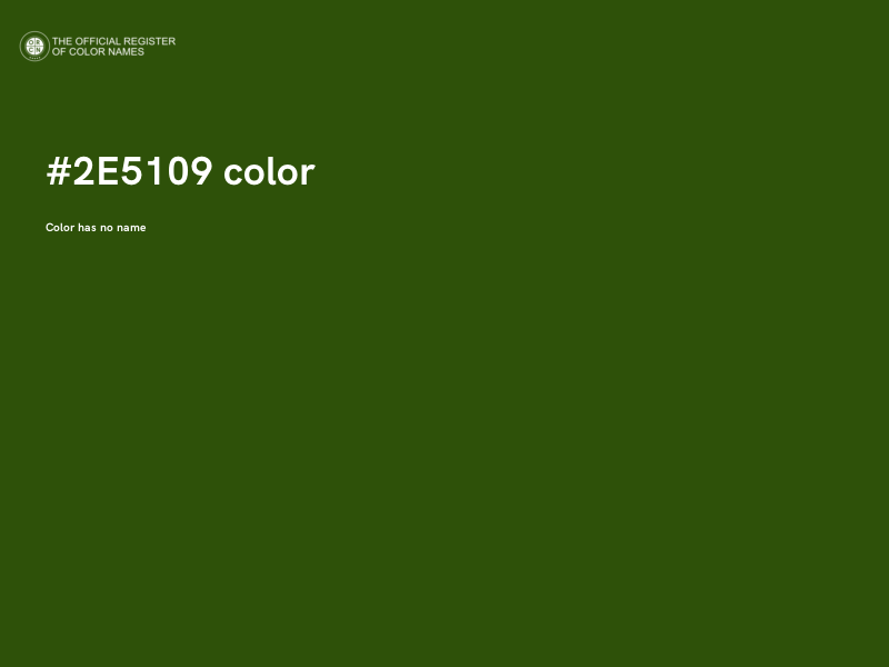 #2E5109 color image