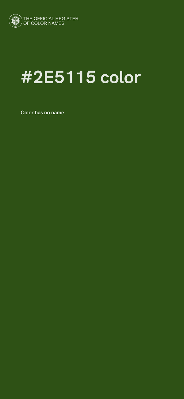 #2E5115 color image