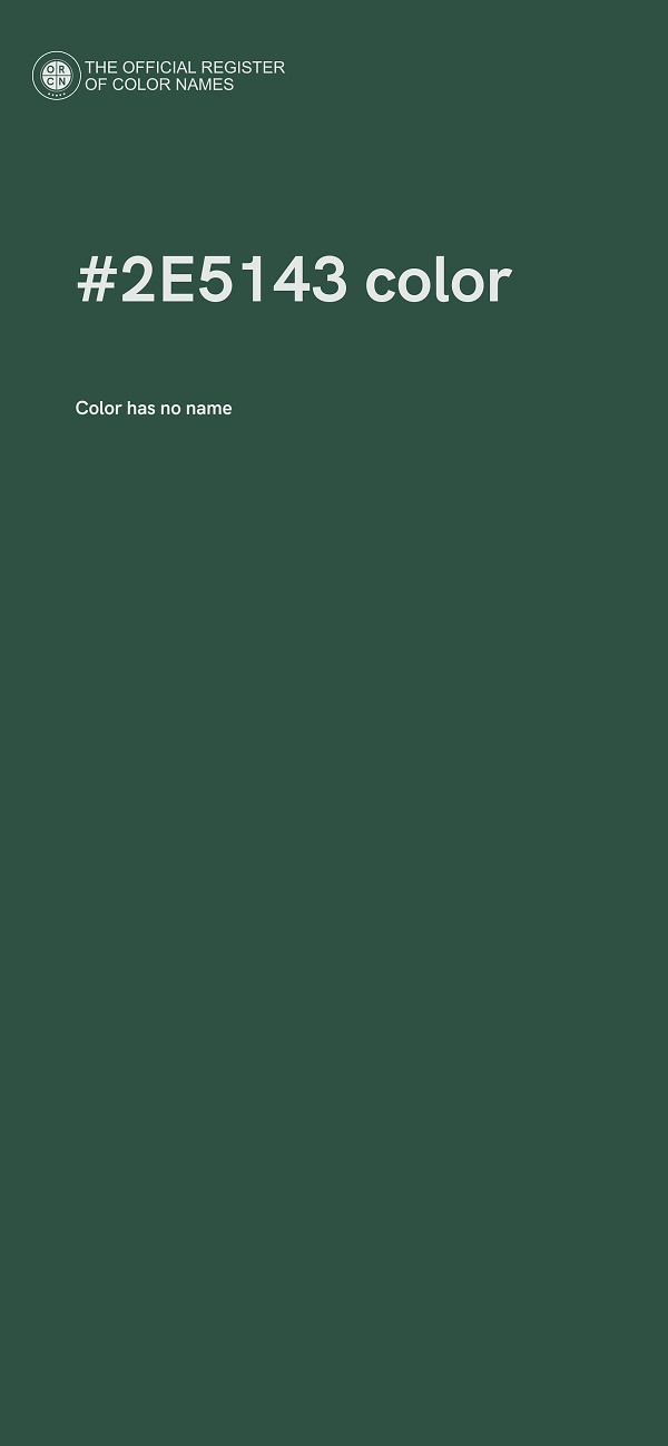 #2E5143 color image