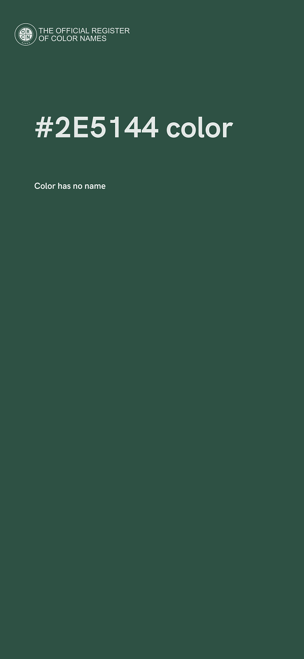 #2E5144 color image