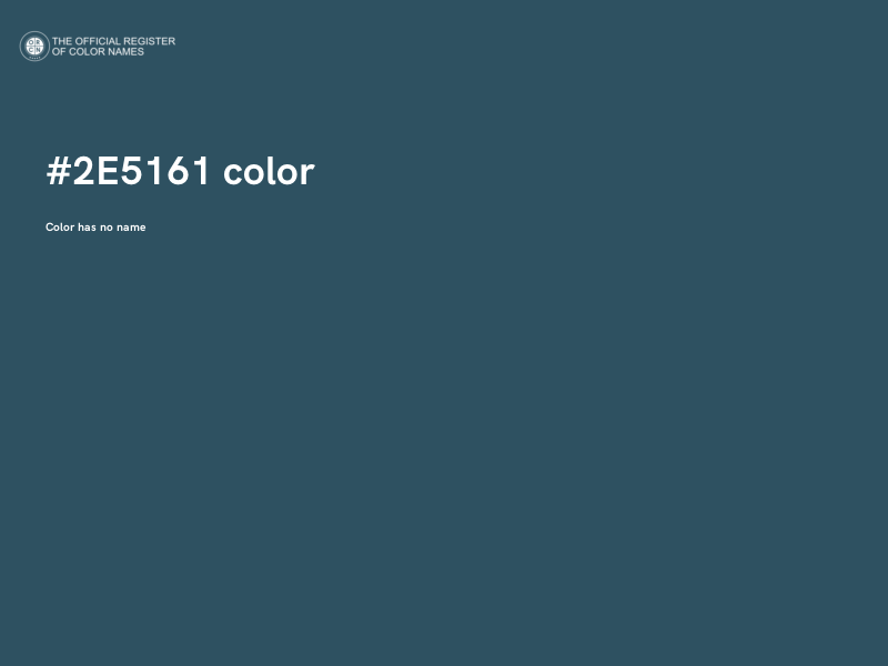 #2E5161 color image