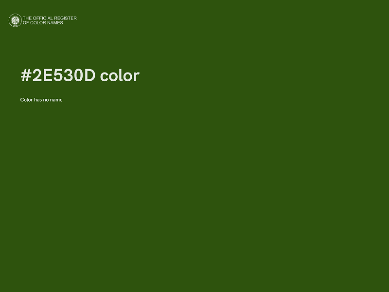 #2E530D color image