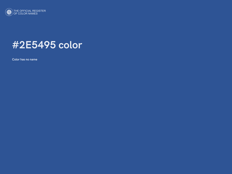 #2E5495 color image