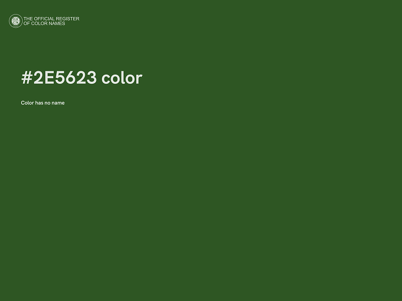 #2E5623 color image