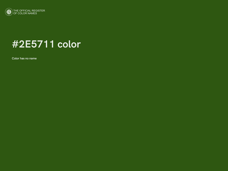 #2E5711 color image