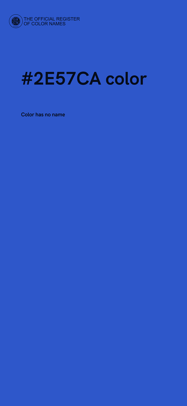 #2E57CA color image