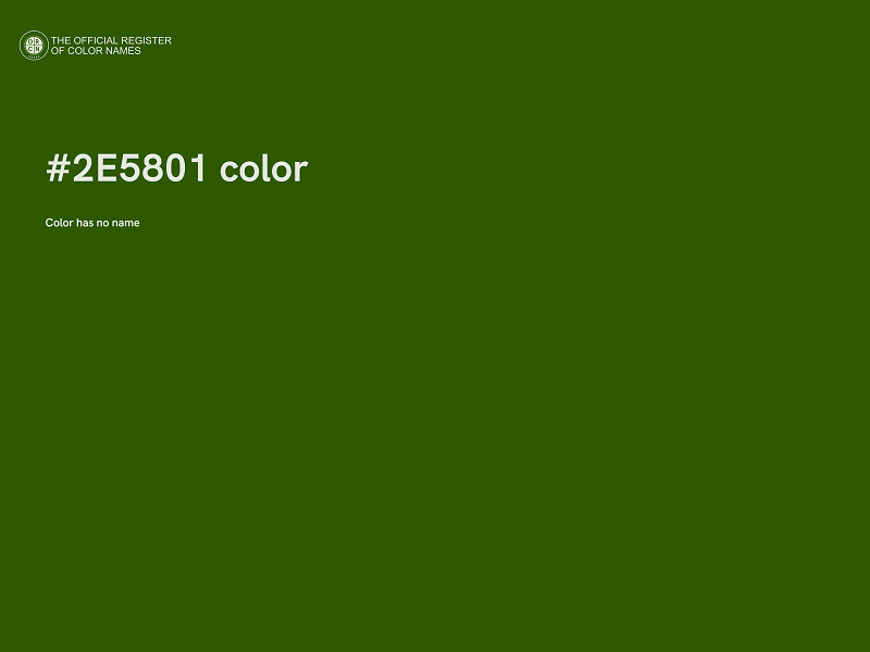 #2E5801 color image