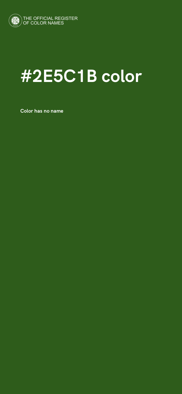 #2E5C1B color image