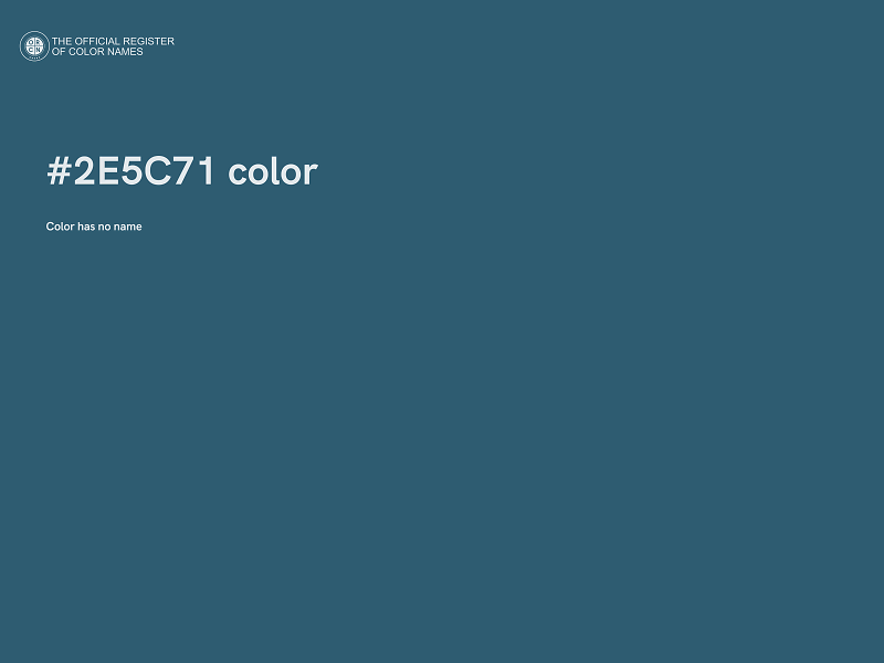 #2E5C71 color image