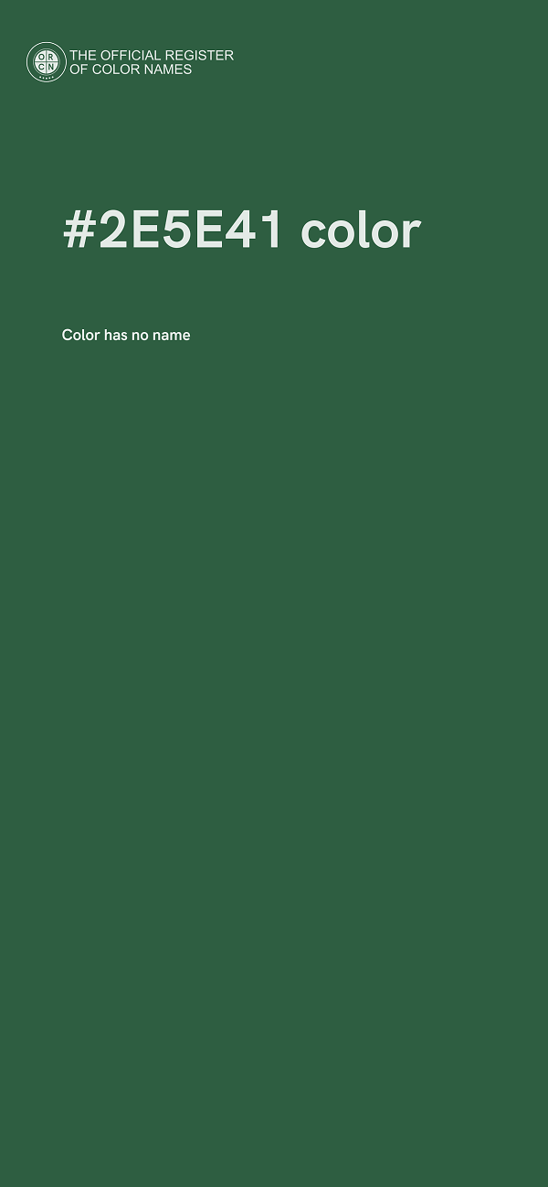 #2E5E41 color image