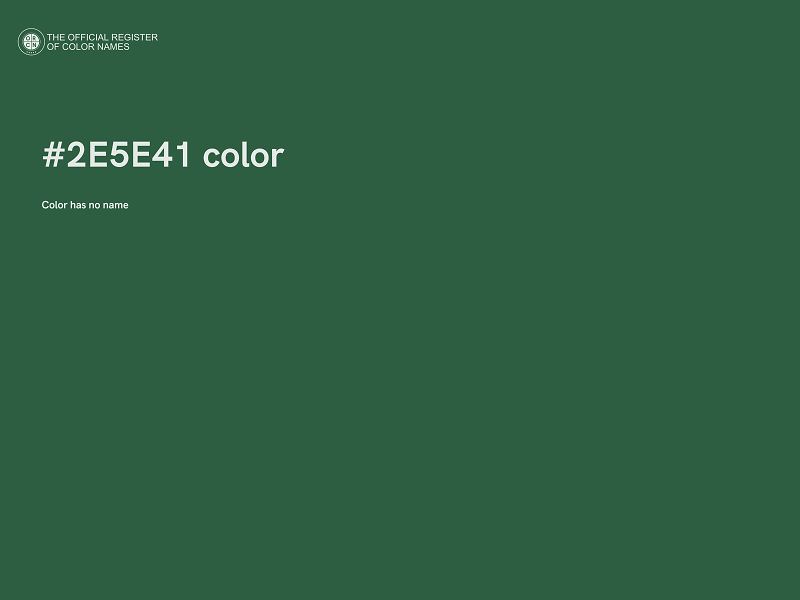 #2E5E41 color image