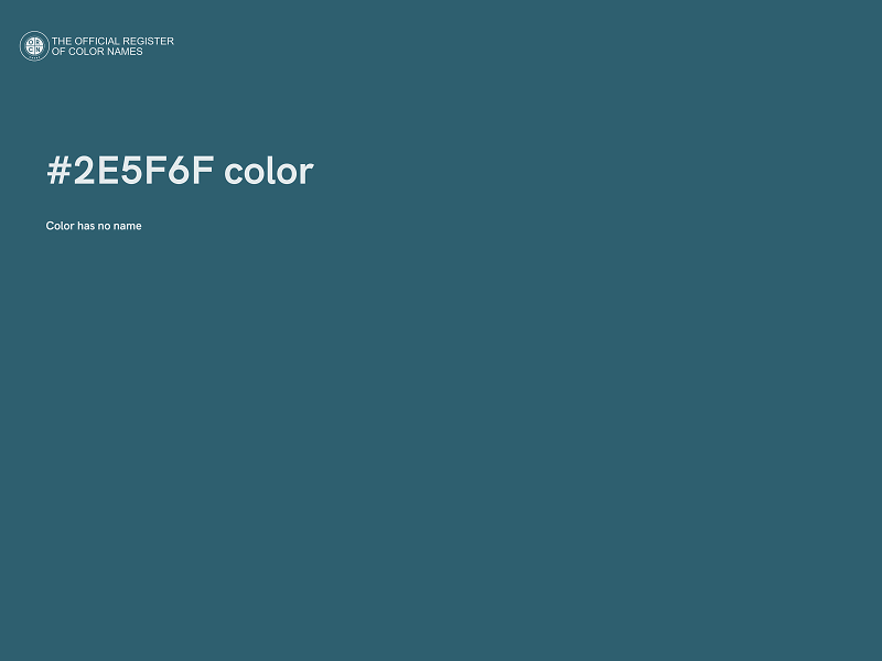 #2E5F6F color image