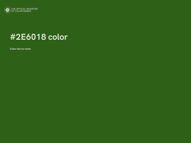#2E6018 color image
