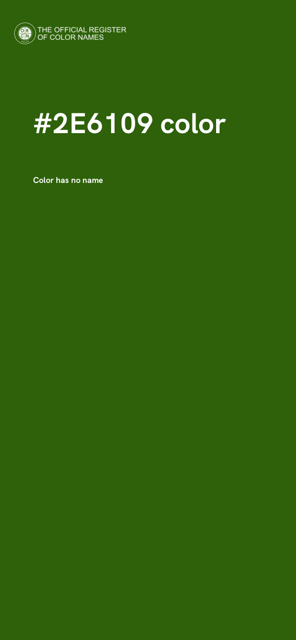 #2E6109 color image
