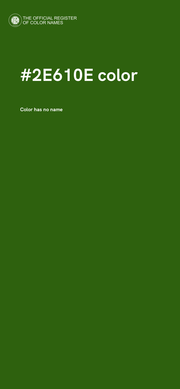 #2E610E color image