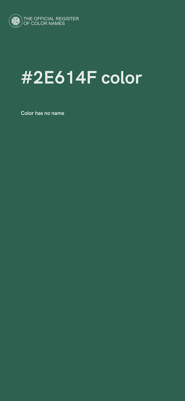#2E614F color image