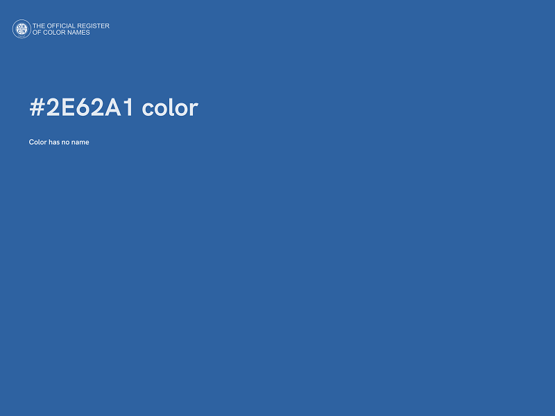 #2E62A1 color image