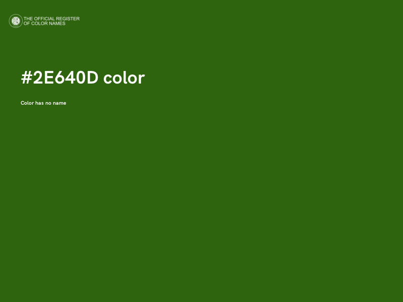 #2E640D color image