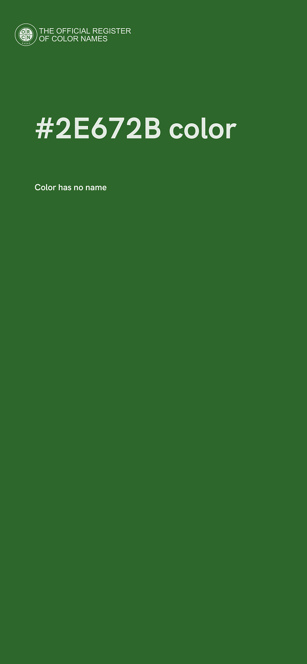 #2E672B color image