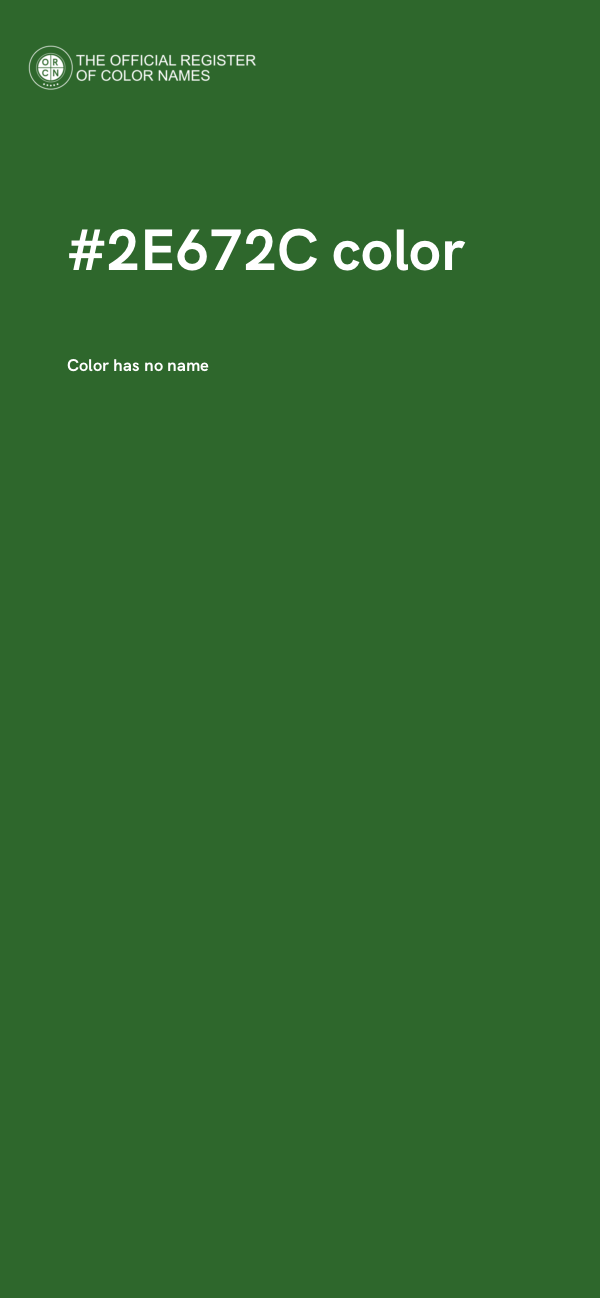 #2E672C color image