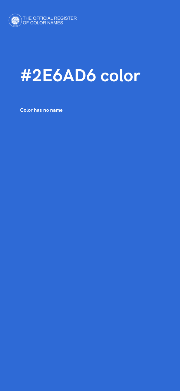 #2E6AD6 color image