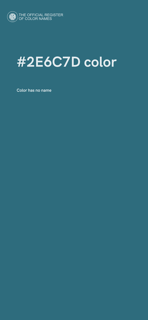#2E6C7D color image