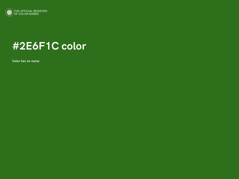 #2E6F1C color image