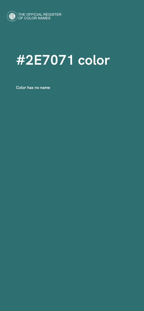 #2E7071 color image