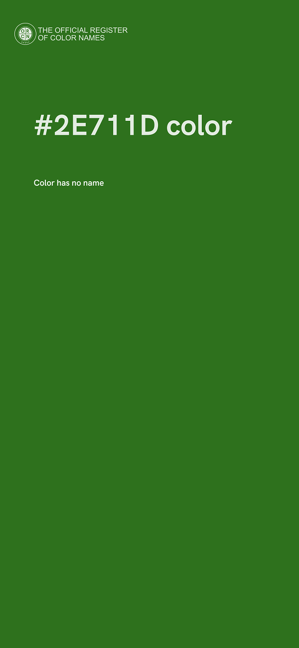 #2E711D color image