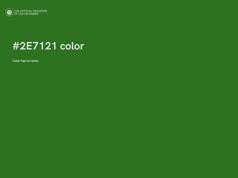 #2E7121 color image