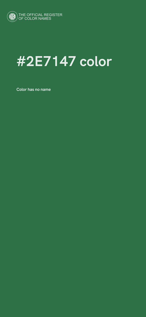 #2E7147 color image