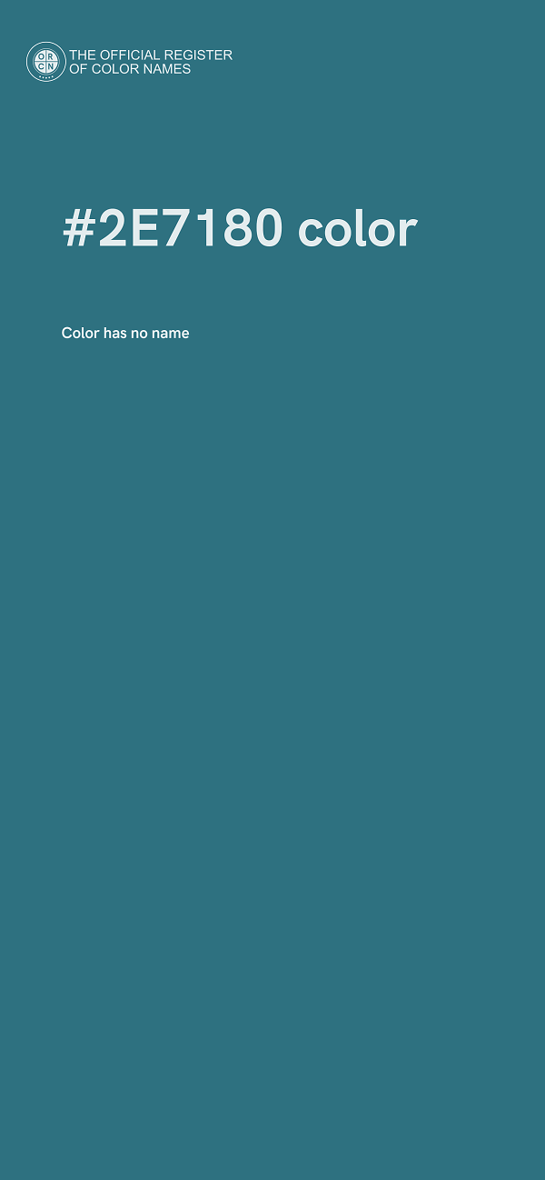 #2E7180 color image