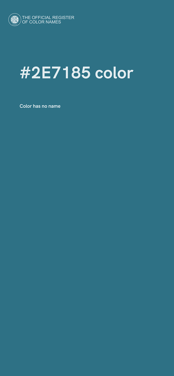 #2E7185 color image