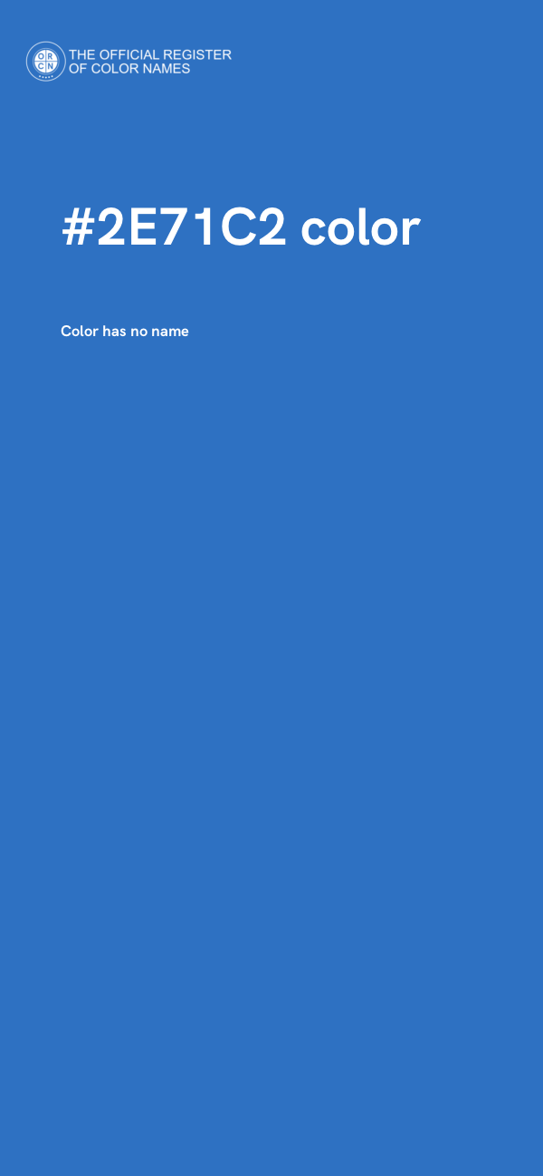 #2E71C2 color image